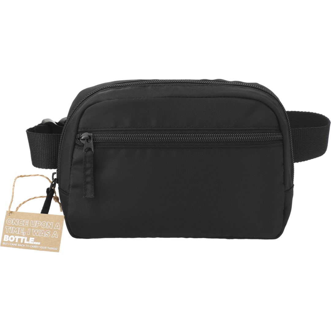 Recycled Sport Fanny Pack - 3750-60 Black