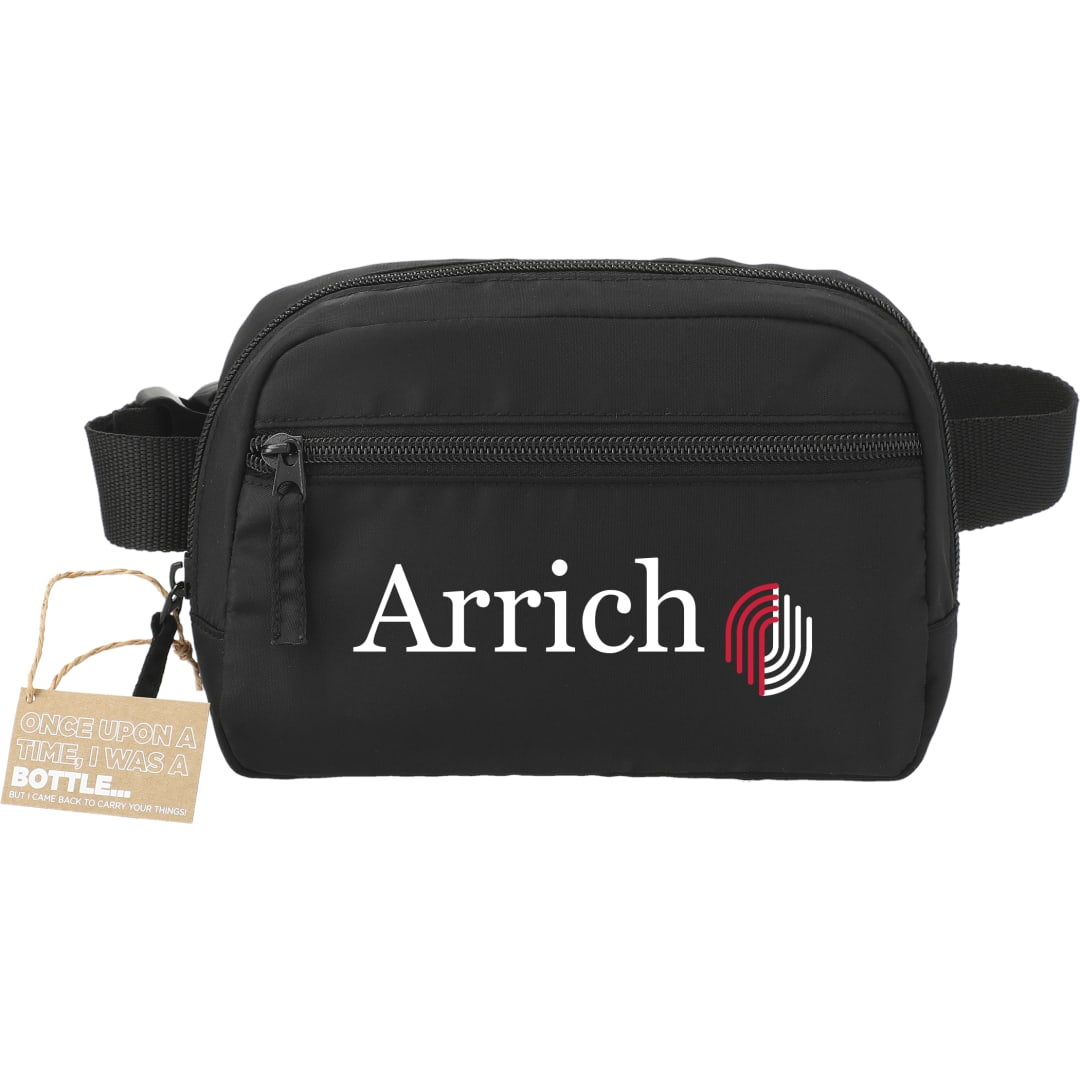 Recycled Sport Fanny Pack - 3750-60 Black