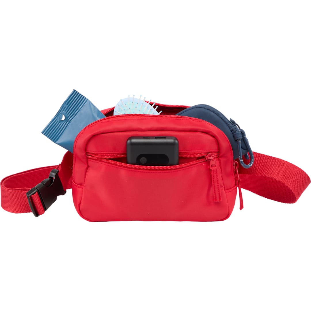 Recycled Sport Fanny Pack - 3750-60 Red