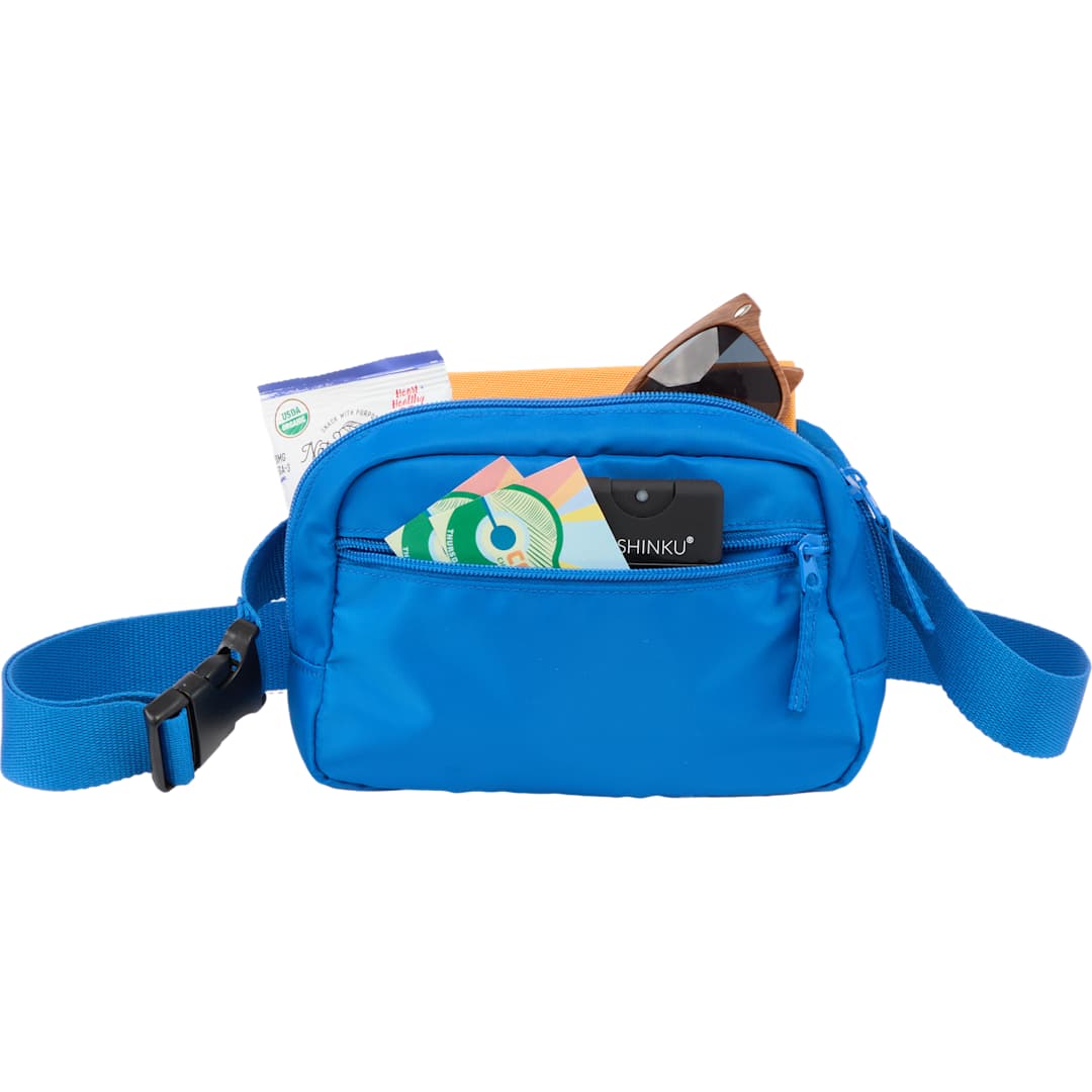 Recycled Sport Fanny Pack - 3750-60 Blue