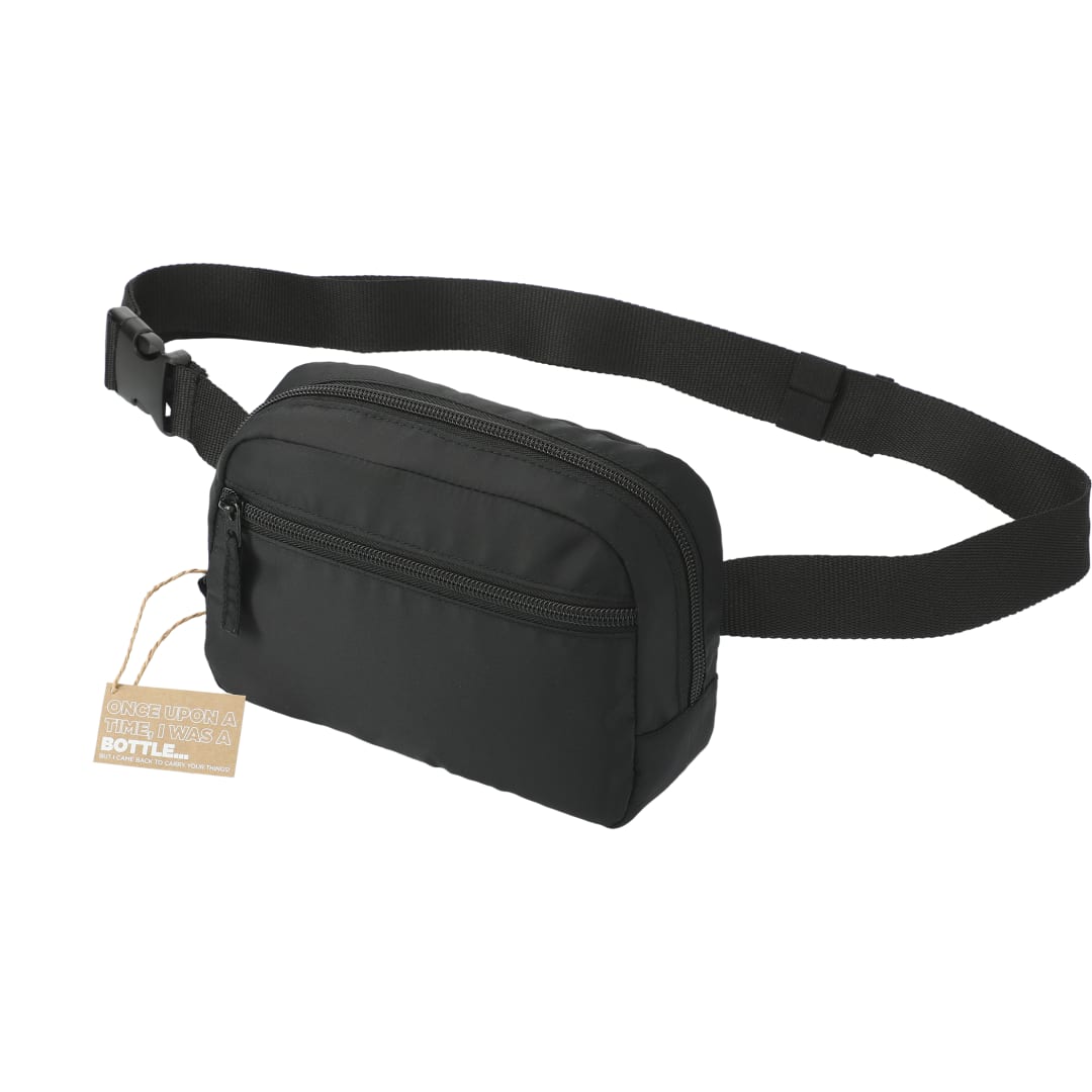 Recycled Sport Fanny Pack - 3750-60 Black