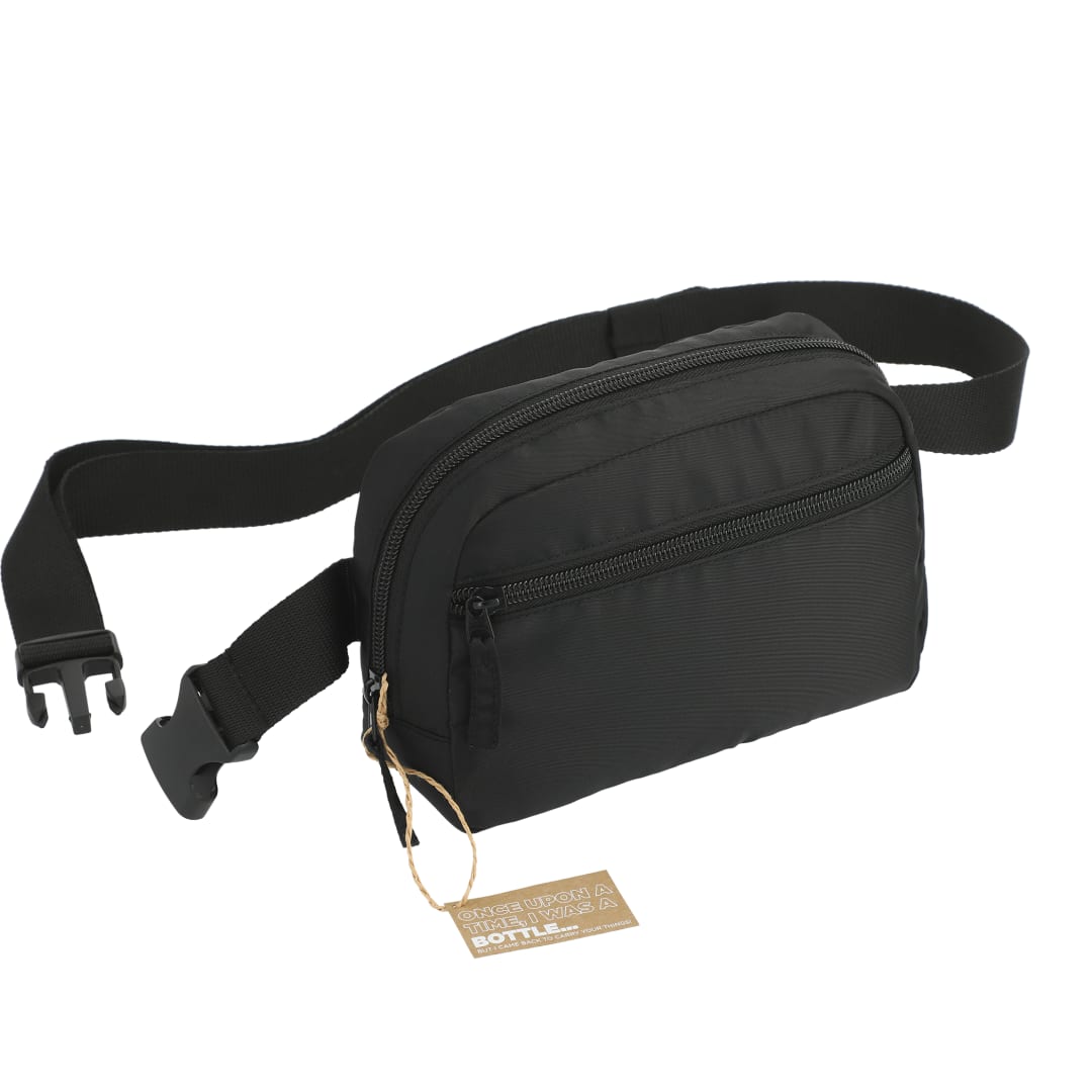 Recycled Sport Fanny Pack - 3750-60 Black