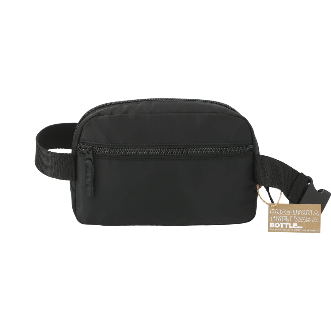 Recycled Sport Fanny Pack - 3750-60 Black