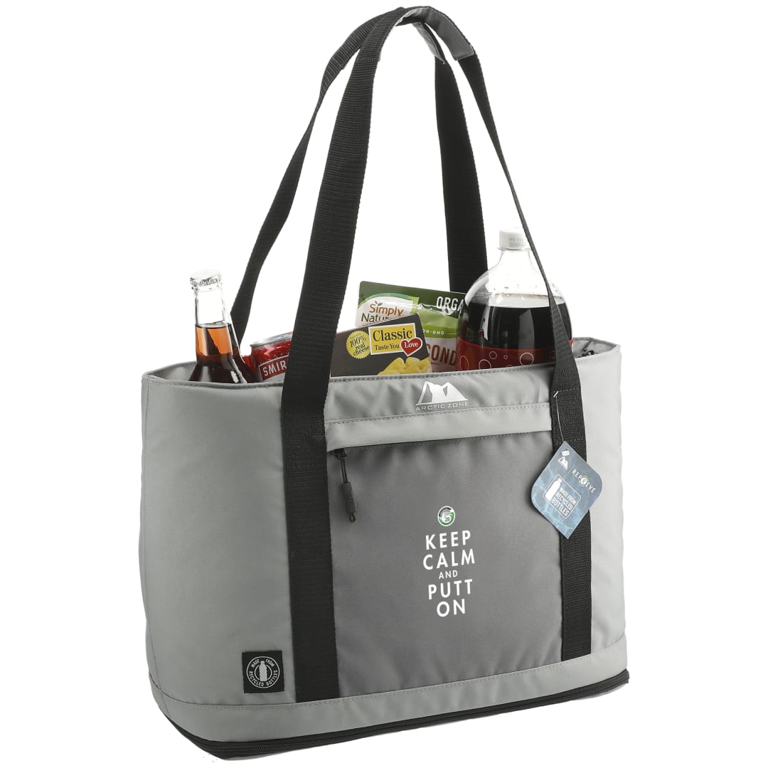 Arctic Zone Arctic Zone® Repreve® 25-50 Can Expandable Cooler - 3860-76 Gray