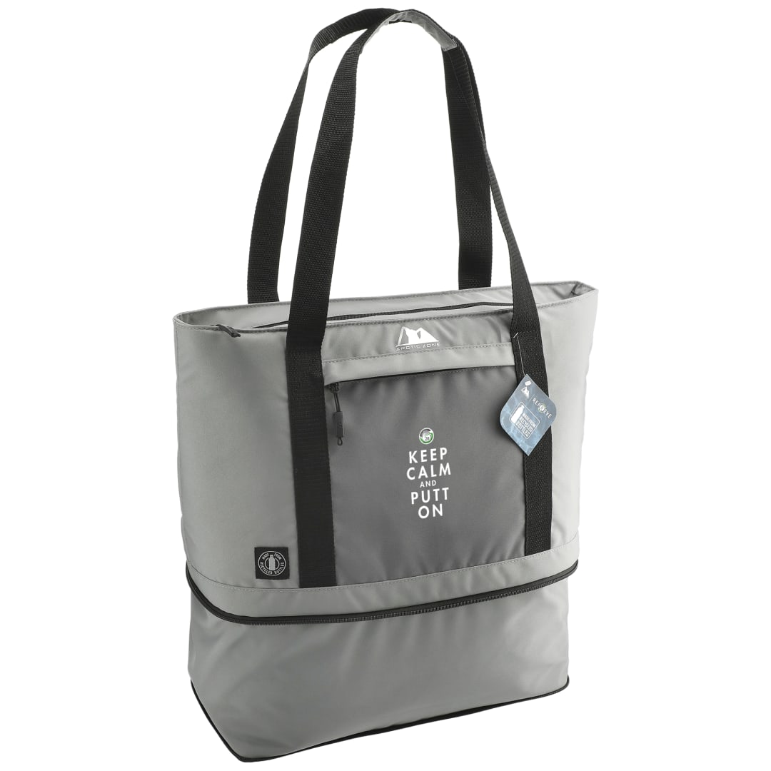 Arctic Zone Arctic Zone® Repreve® 25-50 Can Expandable Cooler - 3860-76 Gray