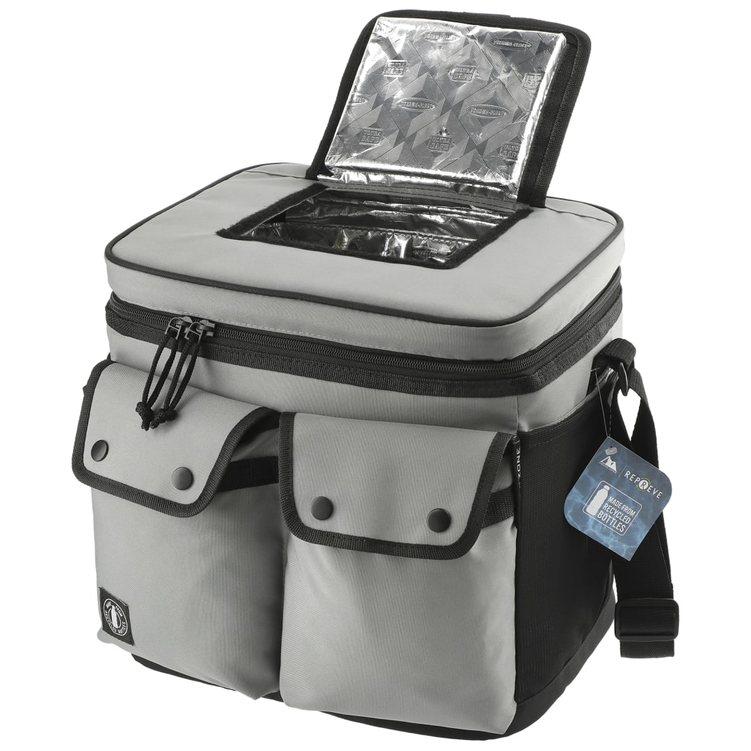 Arctic Zone Arctic Zone® Repreve® 24 Can Double Pocket Cooler - 3860-78 Gray