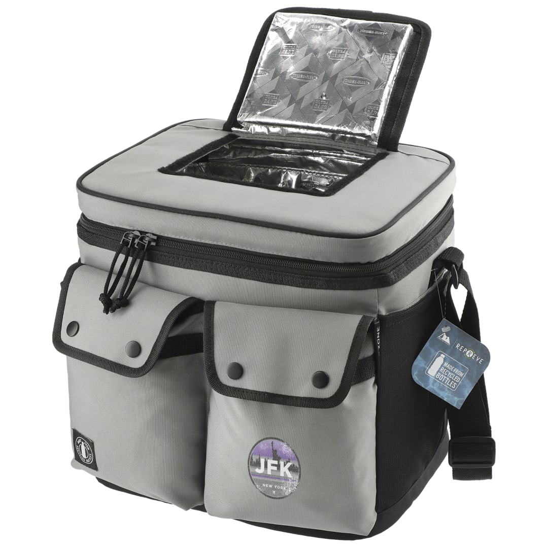 Arctic Zone Arctic Zone® Repreve® 24 Can Double Pocket Cooler - 3860-78 Gray