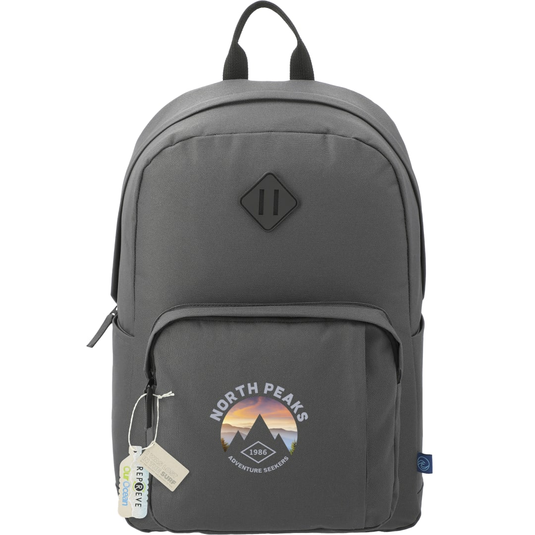Repreve&#174; Ocean Everyday 15&quot; Computer Backpack - 3900-01 Gray