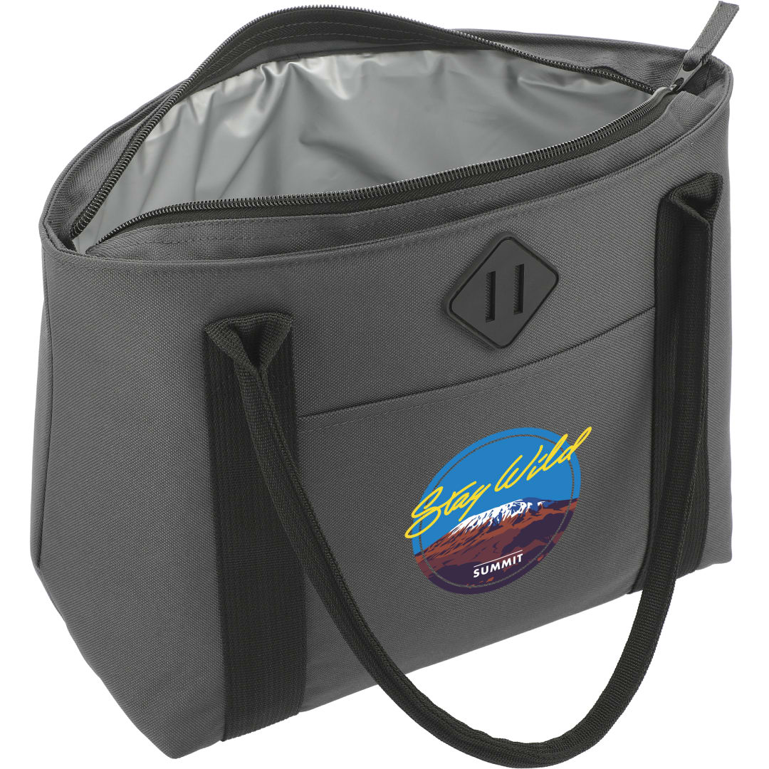 Repreve&#174; Ocean 12 Can Tote Cooler - 3900-10 Gray
