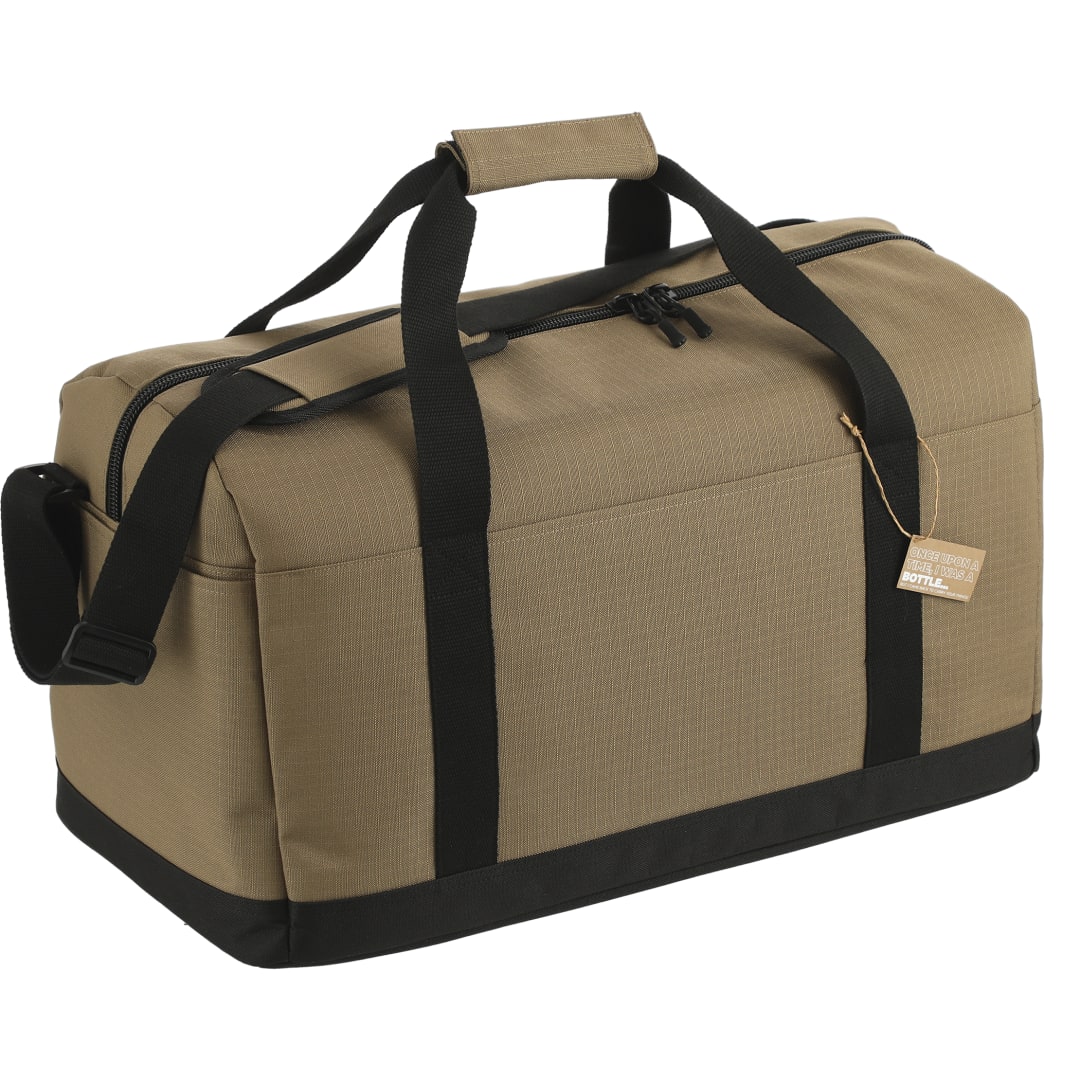 NBN Recycled Utility Duffel - 3950-17 Brown