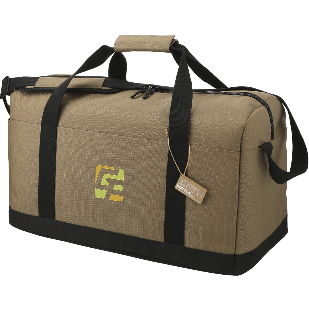 NBN Recycled Utility Duffel - 3950-17 Brown