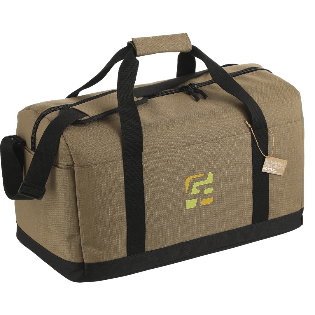 NBN Recycled Utility Duffel - 3950-17 Brown