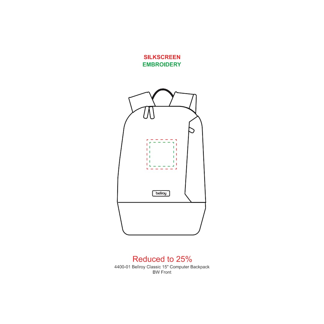 Bellroy Bellroy Classic 16&quot; Computer Backpack - 4400-01 Black