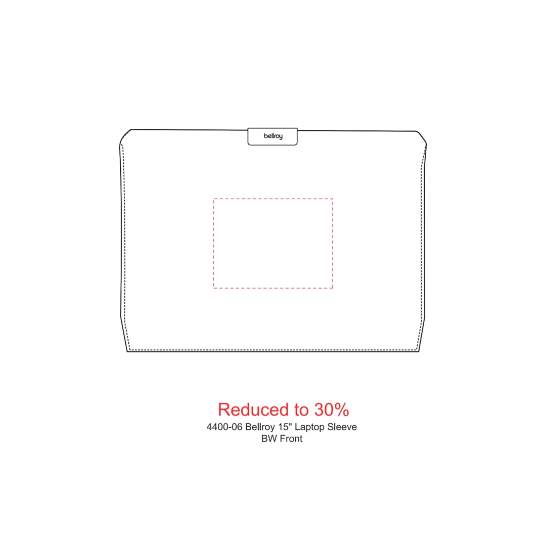 Bellroy Bellroy 15" Laptop Sleeve - 4400-06 Black