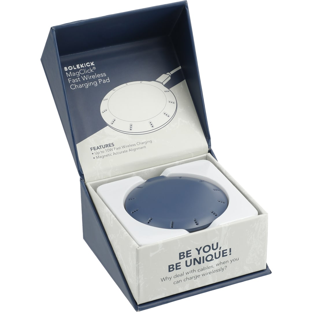 Solekick Solekick™ MagClick™ Fast Wireless Charging Pad - 5077-08 Blue