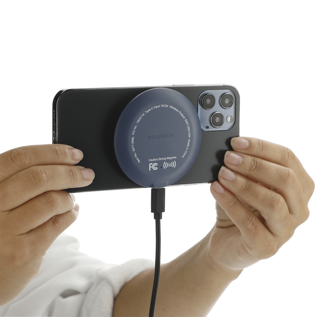 Solekick Solekick™ MagClick™ Fast Wireless Charging Pad - 5077-08 Blue
