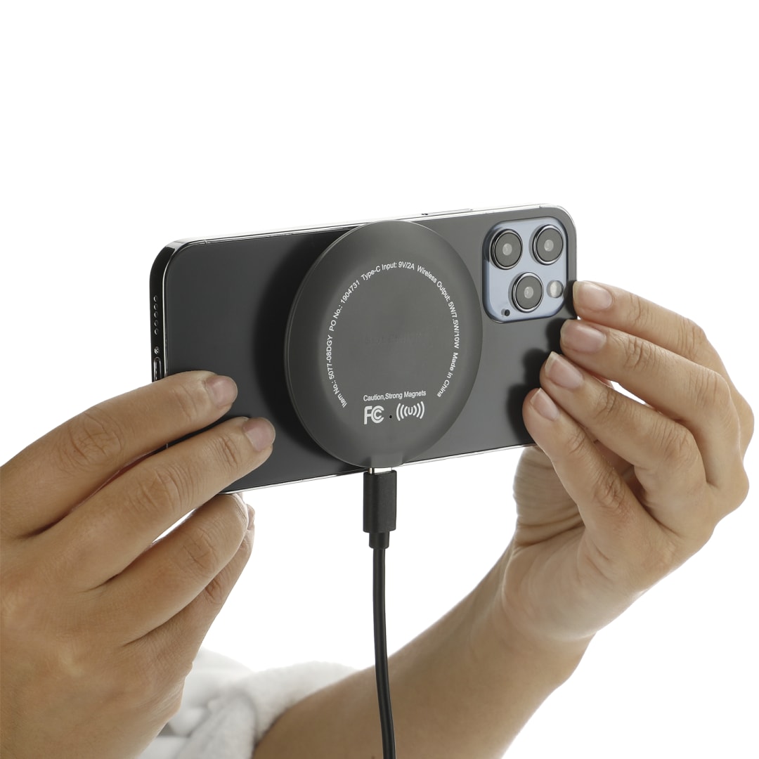 Solekick Solekick™ MagClick™ Fast Wireless Charging Pad - 5077-08 Gray