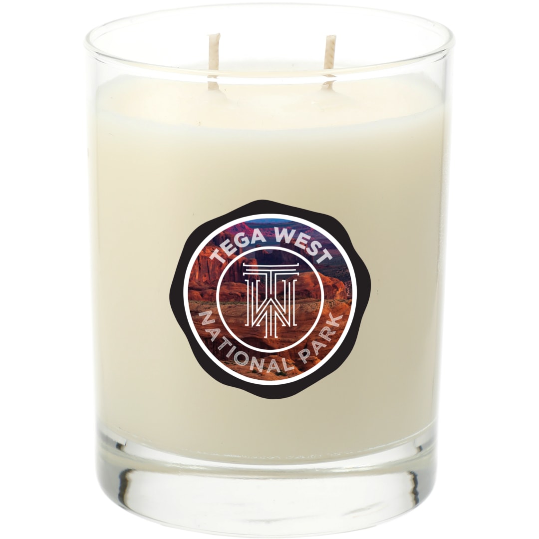 Seventh Avenue Apothecary Minted Lavender and Sage 11 oz Glass Jar Candle - 6000-02 White