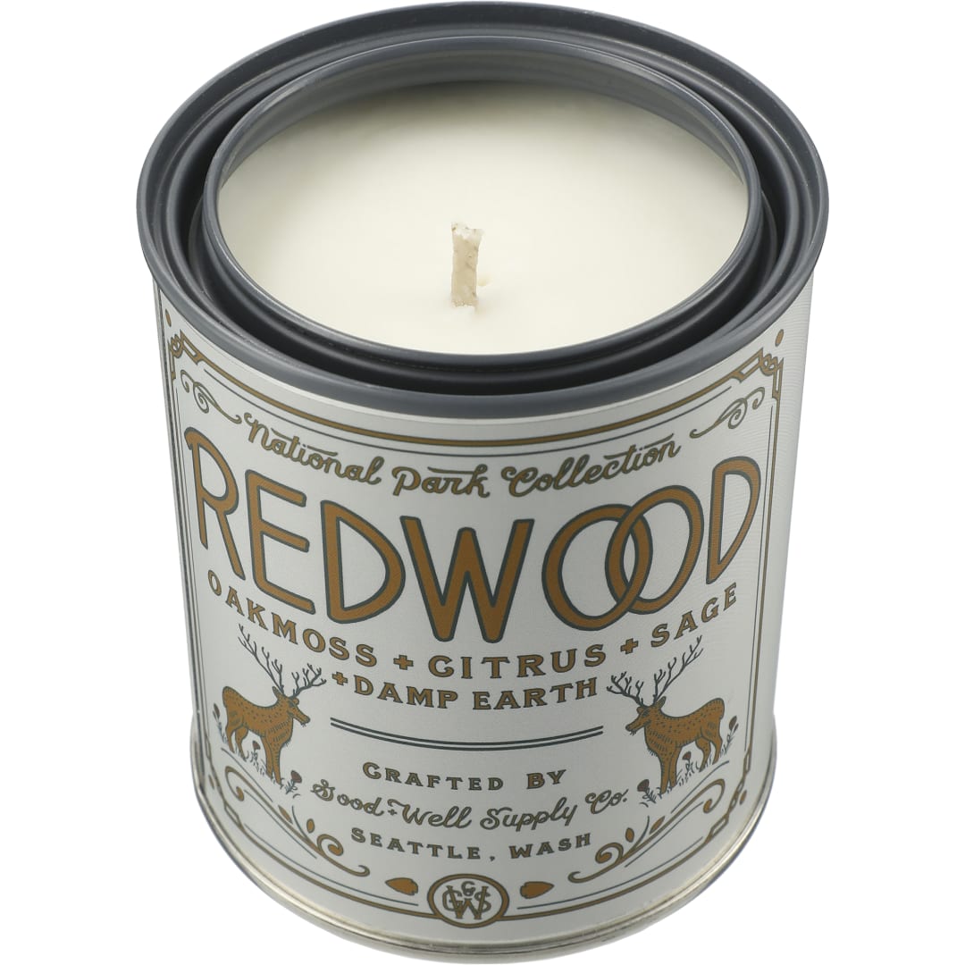 GOOD & WELL SUPPLY CO Redwood National Park 14 oz Candle - 6000-04 Multi