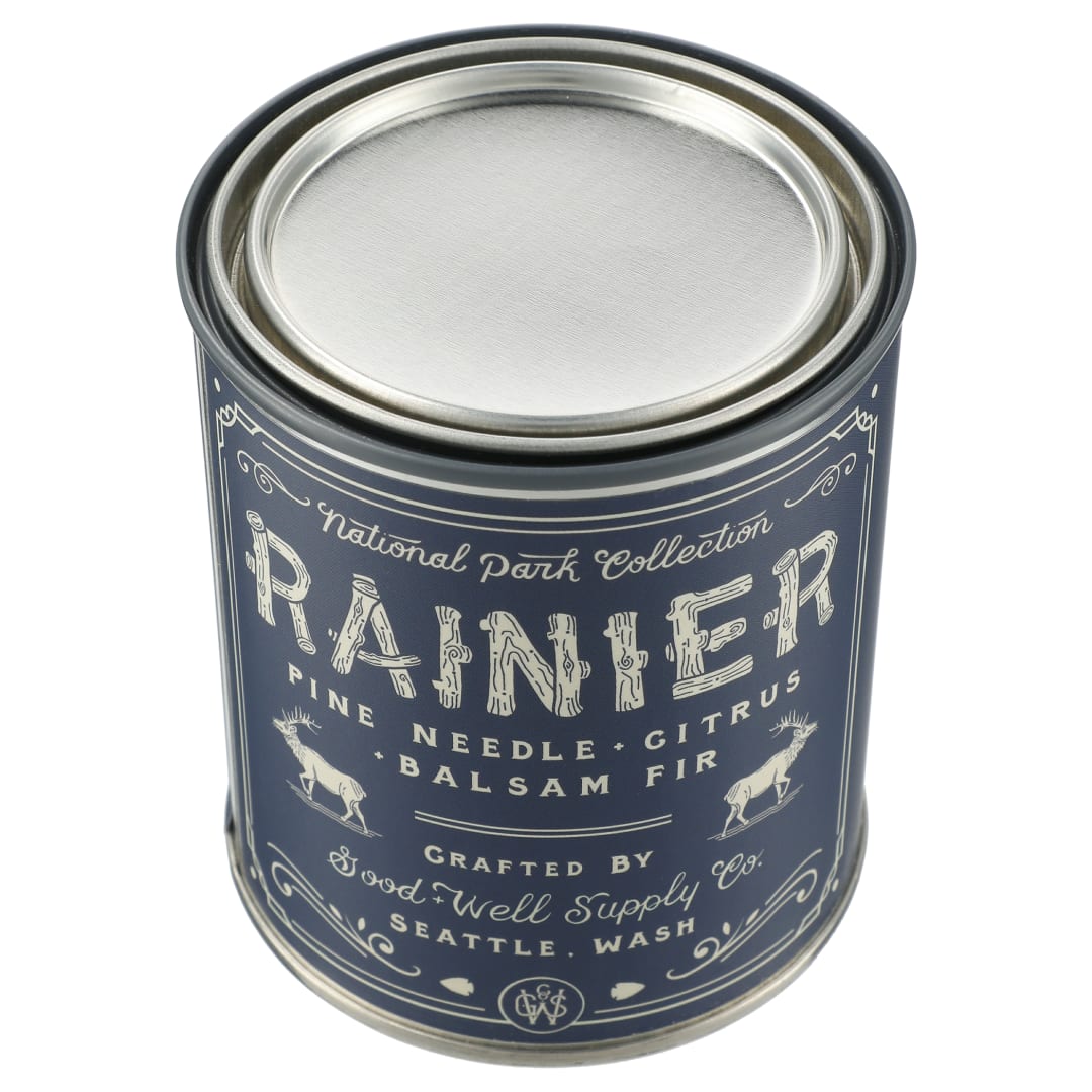 GOOD & WELL SUPPLY CO Rainier National Park 14 oz Candle - 6000-05 Multi