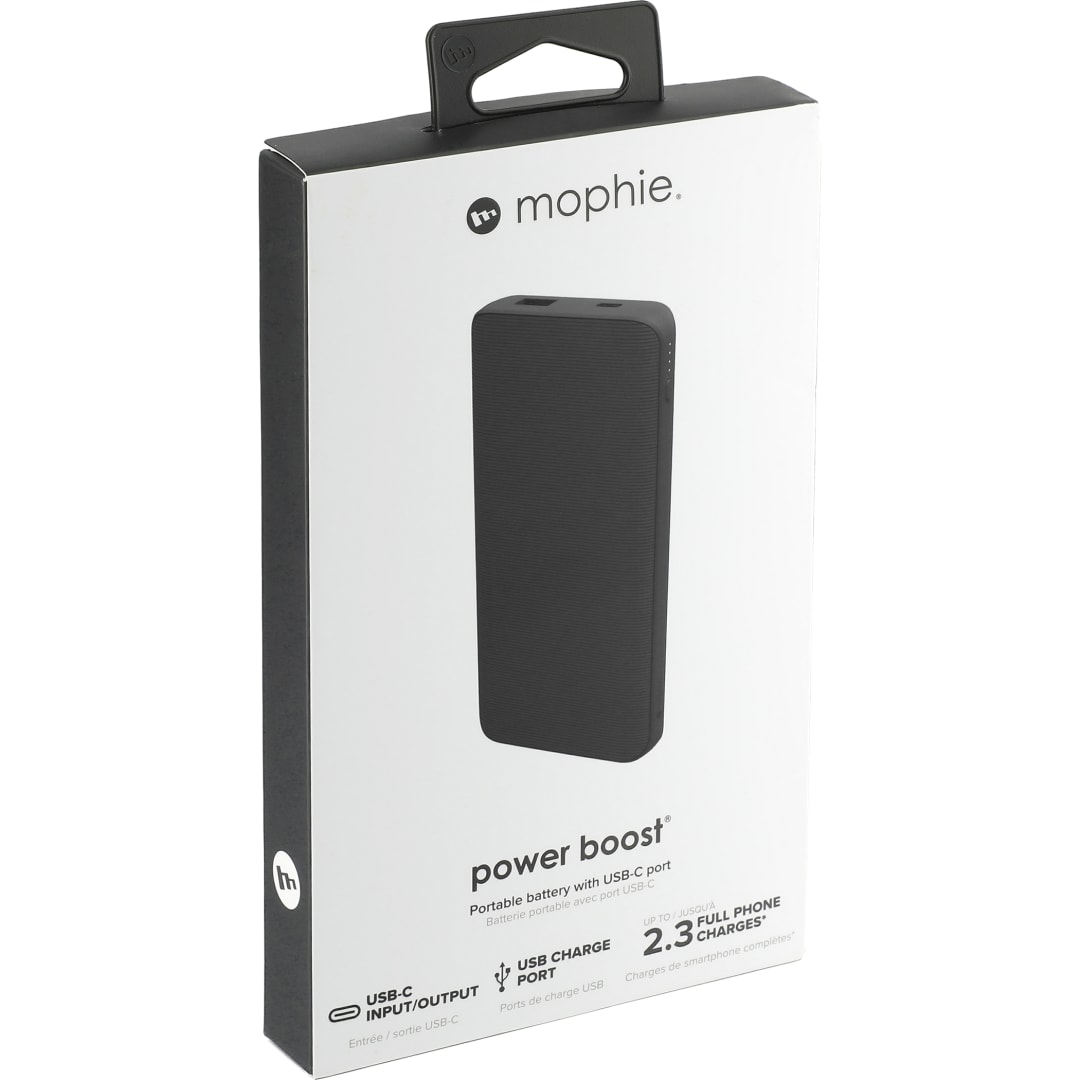 mophie mophie® Power Boost 10,000 mAh Power Bank - 7124-14 Black