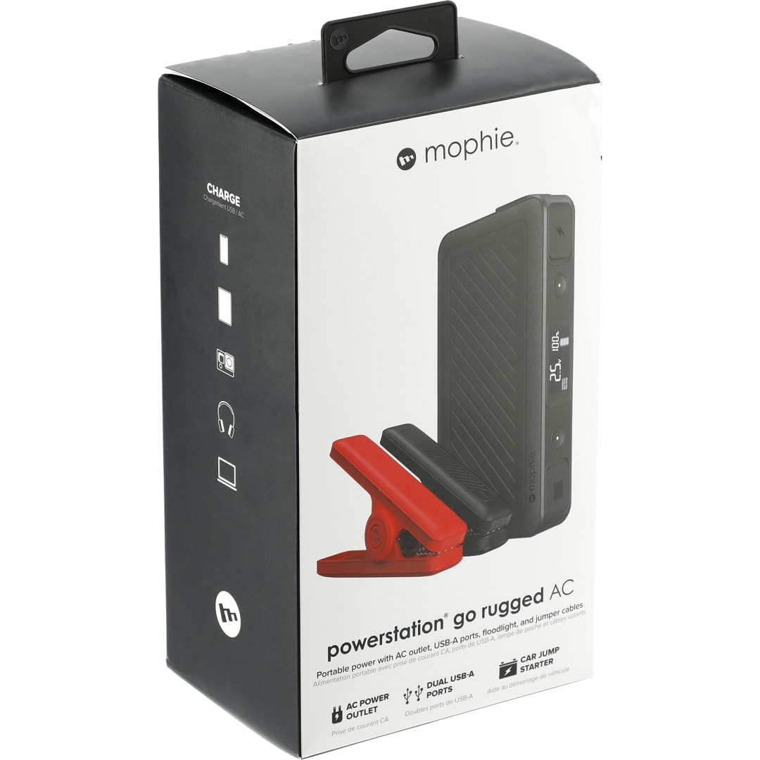mophie mophie® Powerstation Go Rugged AC - 7124-17 Black
