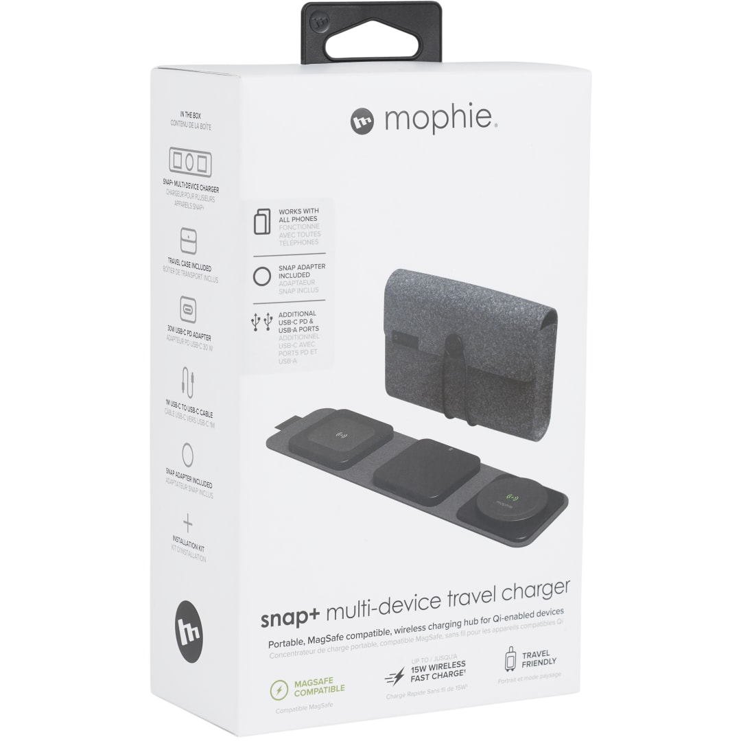 mophie® Snap + Multi-device Travel Charger - 7124-22