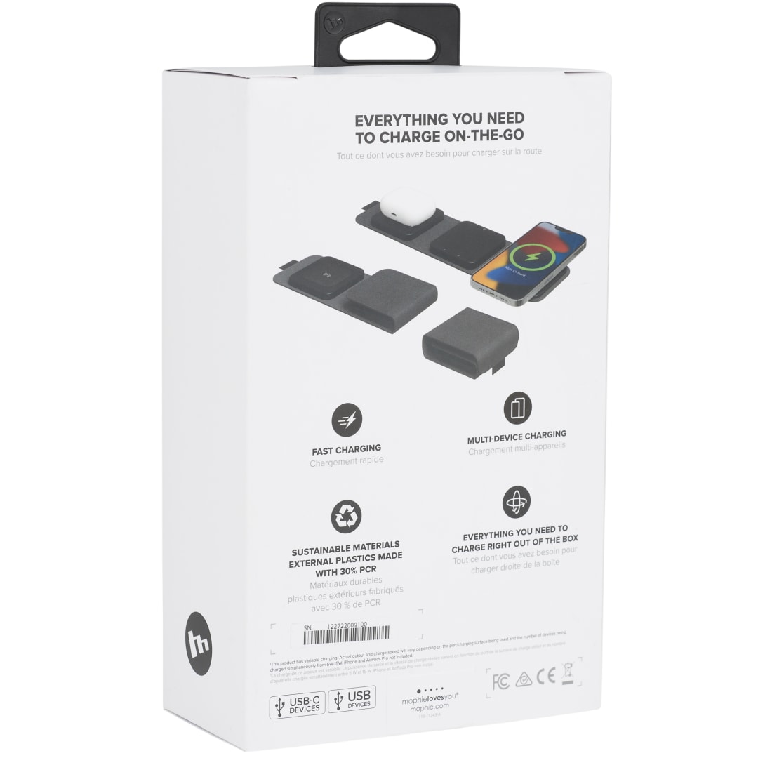 mophie mophie® Snap + Multi-device Travel Charger - 7124-22 Black