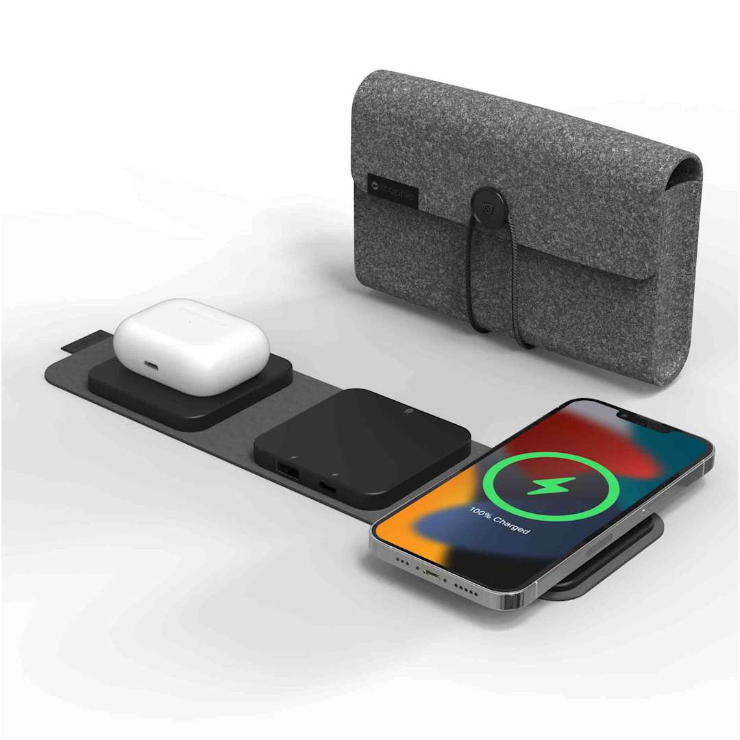 mophie mophie® Snap + Multi-device Travel Charger - 7124-22 Black
