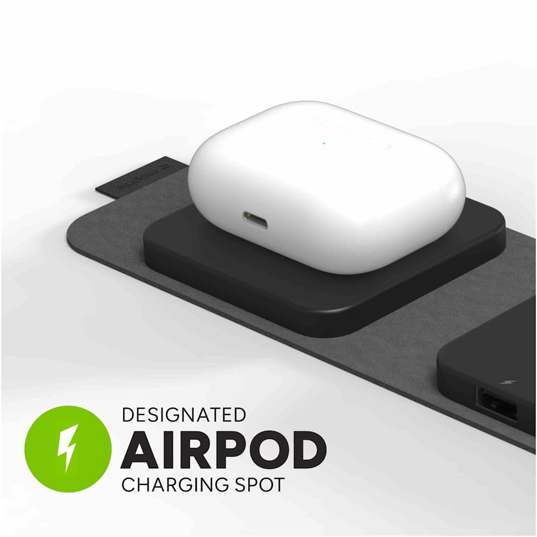 mophie mophie® Snap + Multi-device Travel Charger - 7124-22 Black
