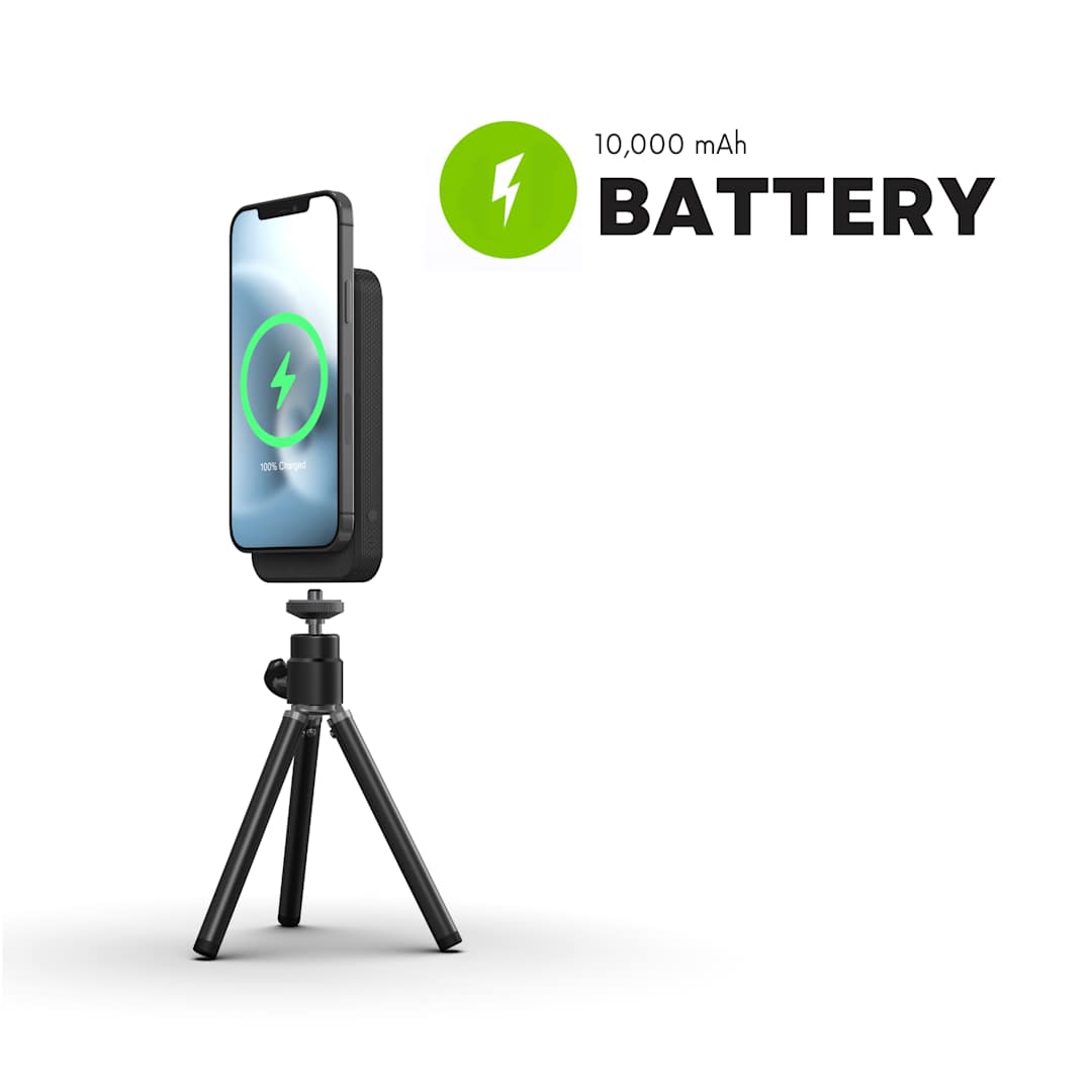 mophie mophie® Snap + 10000 mAh Powerstation Stand - 7124-24 Black