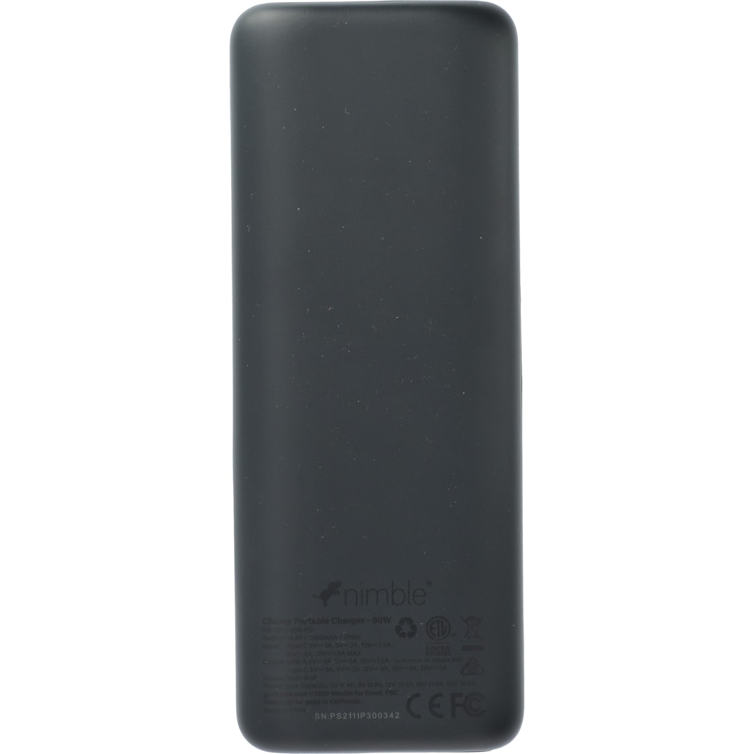 Nimble Nimble Champ Pro 20000 mAh PD Power Bank - 7125-02 Black