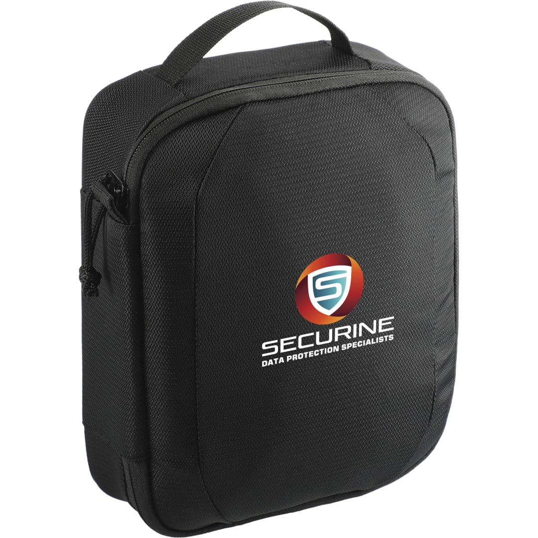 RPET Headphone and Tech Case - 7142-52 Black