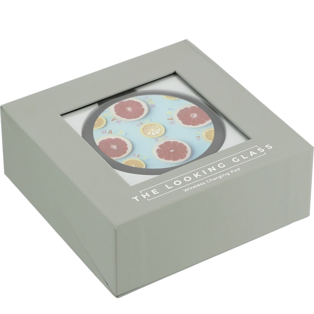 The Looking Glass Wireless Charging Pad - 7143-25 Black