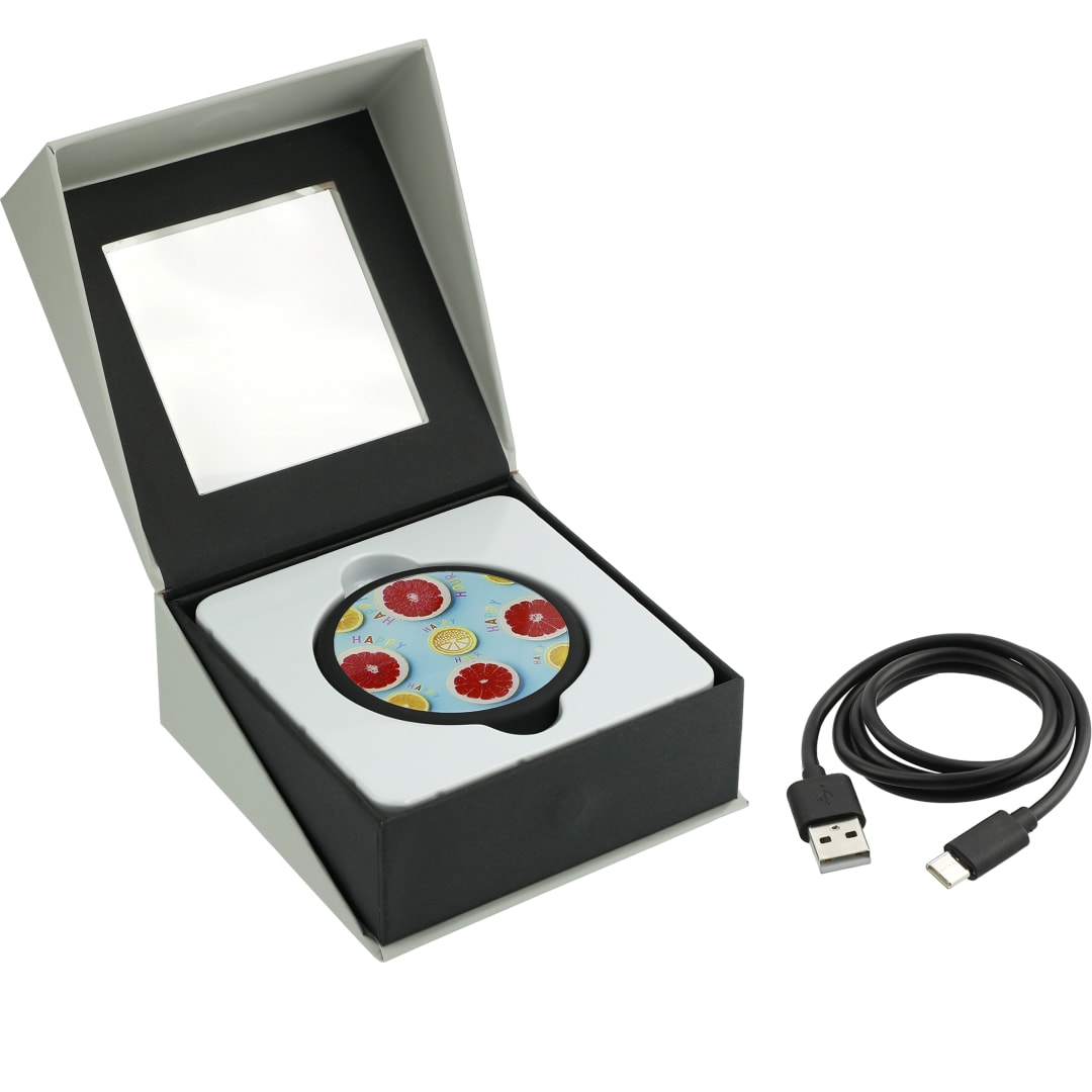 The Looking Glass Wireless Charging Pad - 7143-25 Black