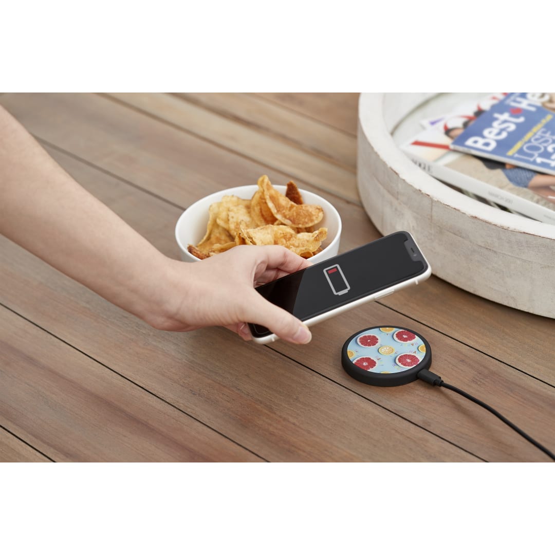The Looking Glass Wireless Charging Pad - 7143-25 Black