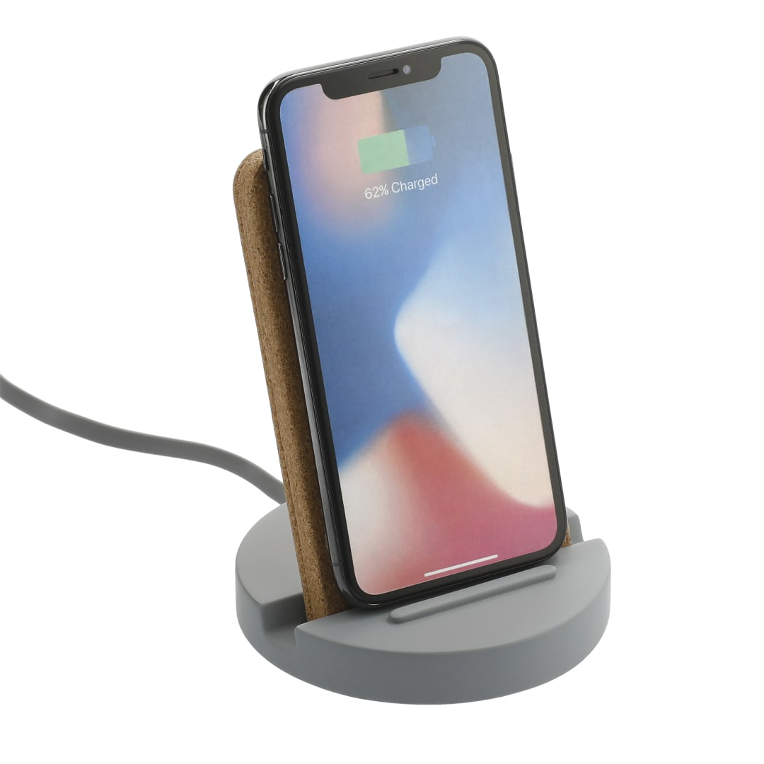 Set in Stone Wireless Charging Stand - 7143-27 Gray