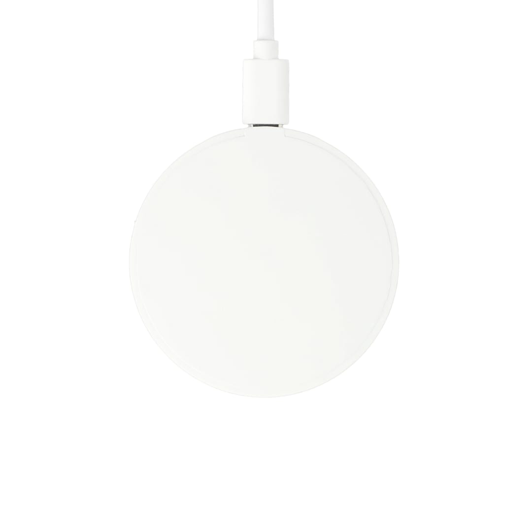 Recycled ABS MagClick™ Fast Wireless Charging Pad - 7143-41 White