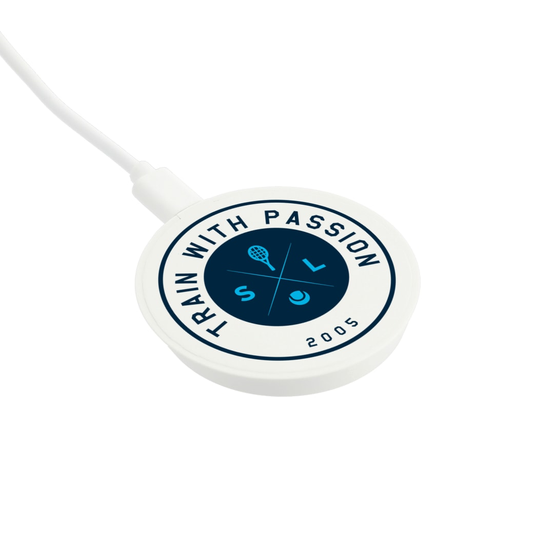 Recycled ABS MagClick™ Fast Wireless Charging Pad - 7143-41 White