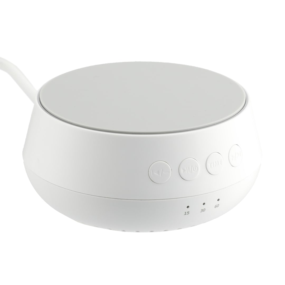 Sound Machine with 15W Wireless Charger - 7143-44 White