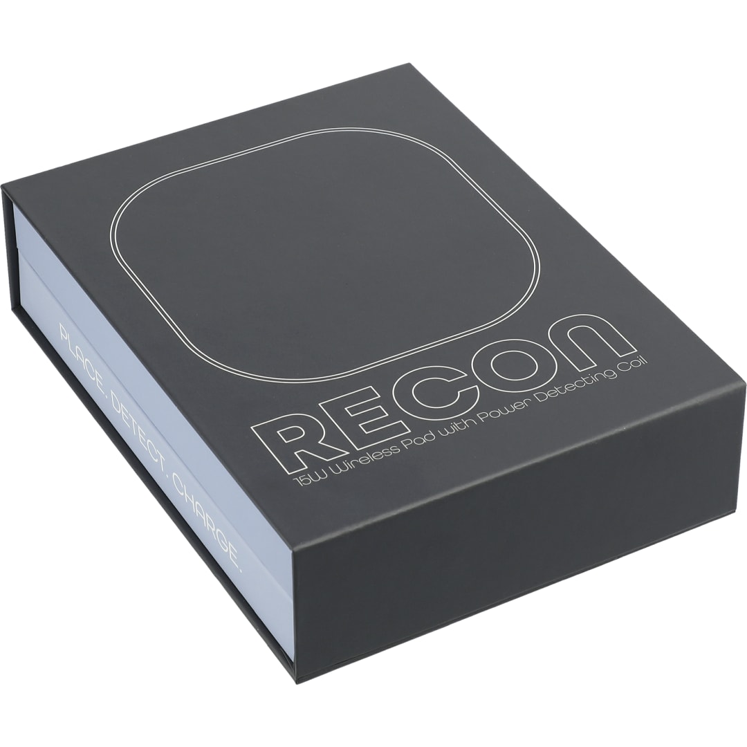 Recon 15W Wireless Pad with Power Detecting Coil - 7143-46 Black