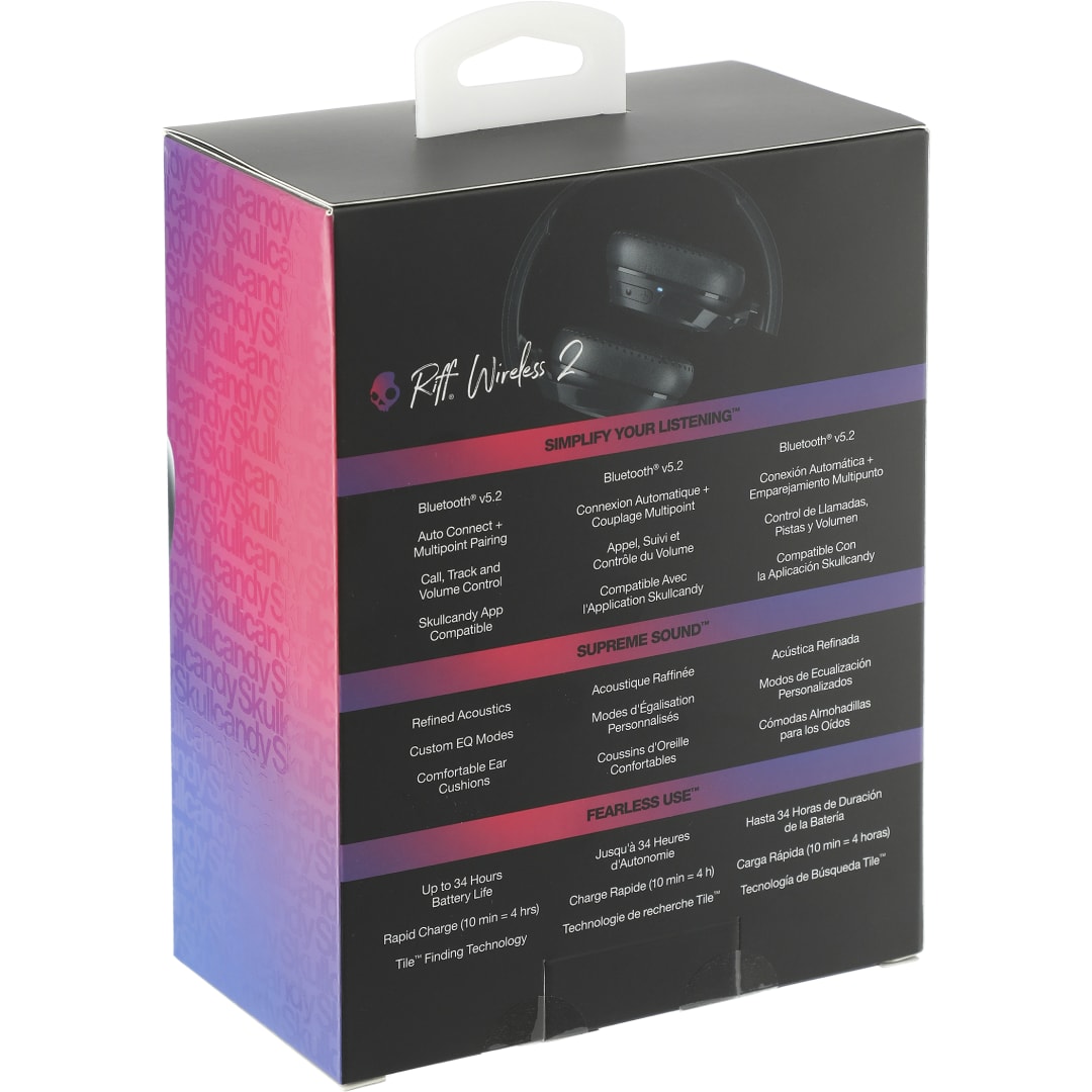 Skullcandy Skullcandy Riff 2 Bluetooth Headphones - 7196-27