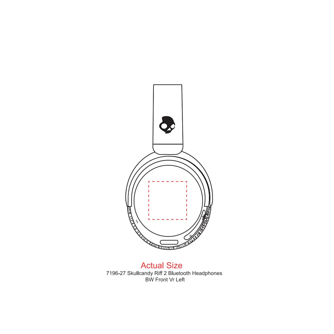 Skullcandy Skullcandy Riff 2 Bluetooth Headphones - 7196-27 Black