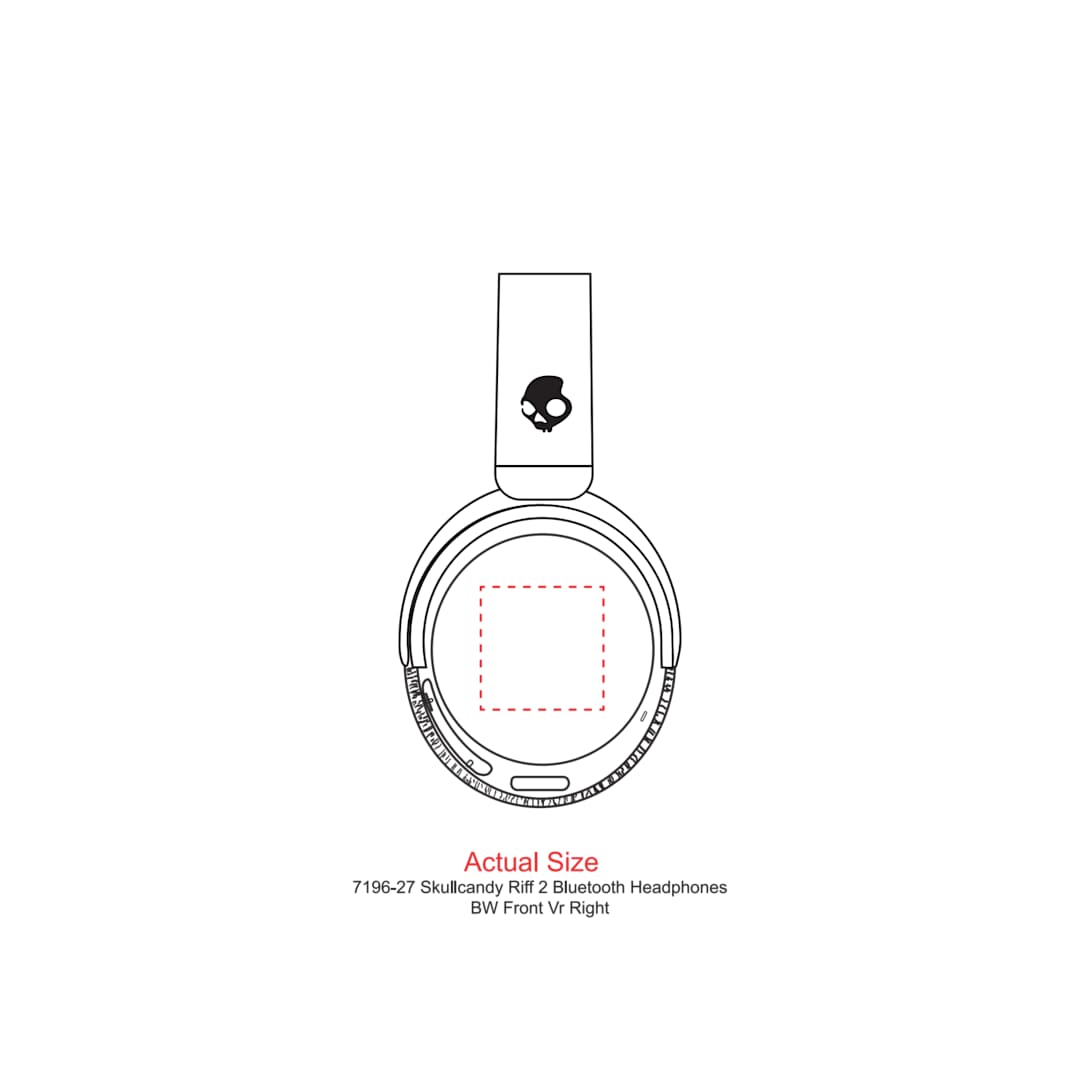 Skullcandy Skullcandy Riff 2 Bluetooth Headphones - 7196-27 Black