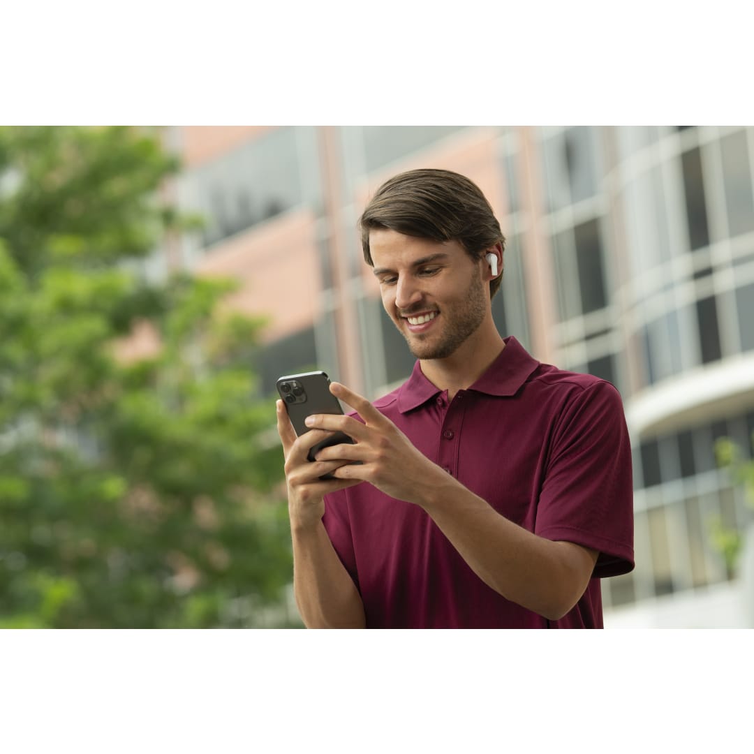 Synergy True Wireless Auto Pair Earbuds with ENC - 7197-54 White