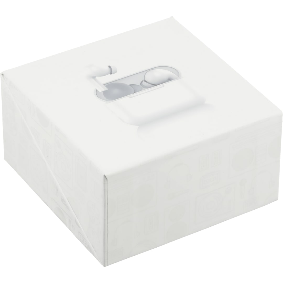 Braavos Pro True Wireless Auto Pair Earbuds - 7197-63 White