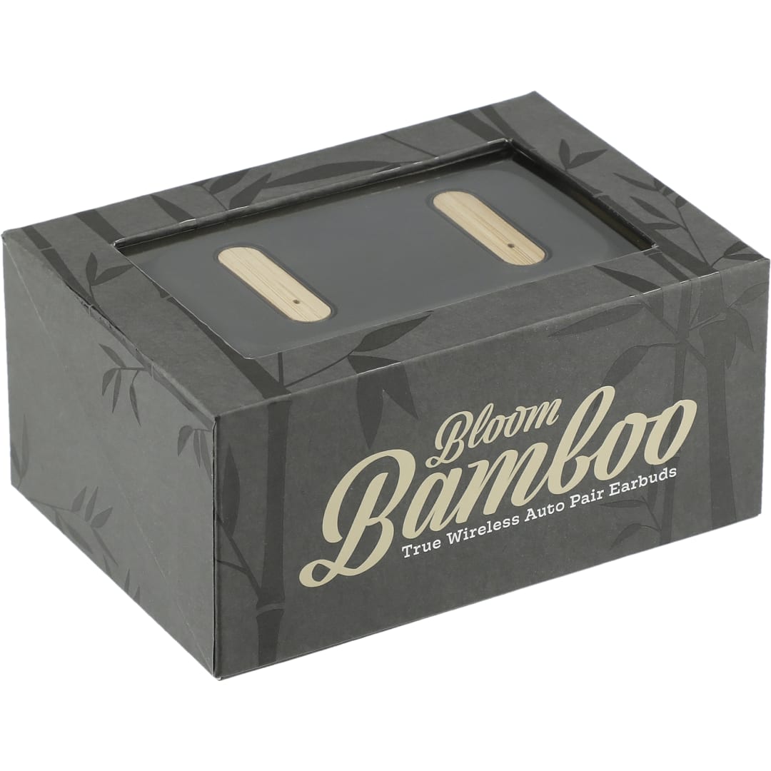 Bloom Bamboo True Wireless Auto Pair Earbuds - 7197-66 Black