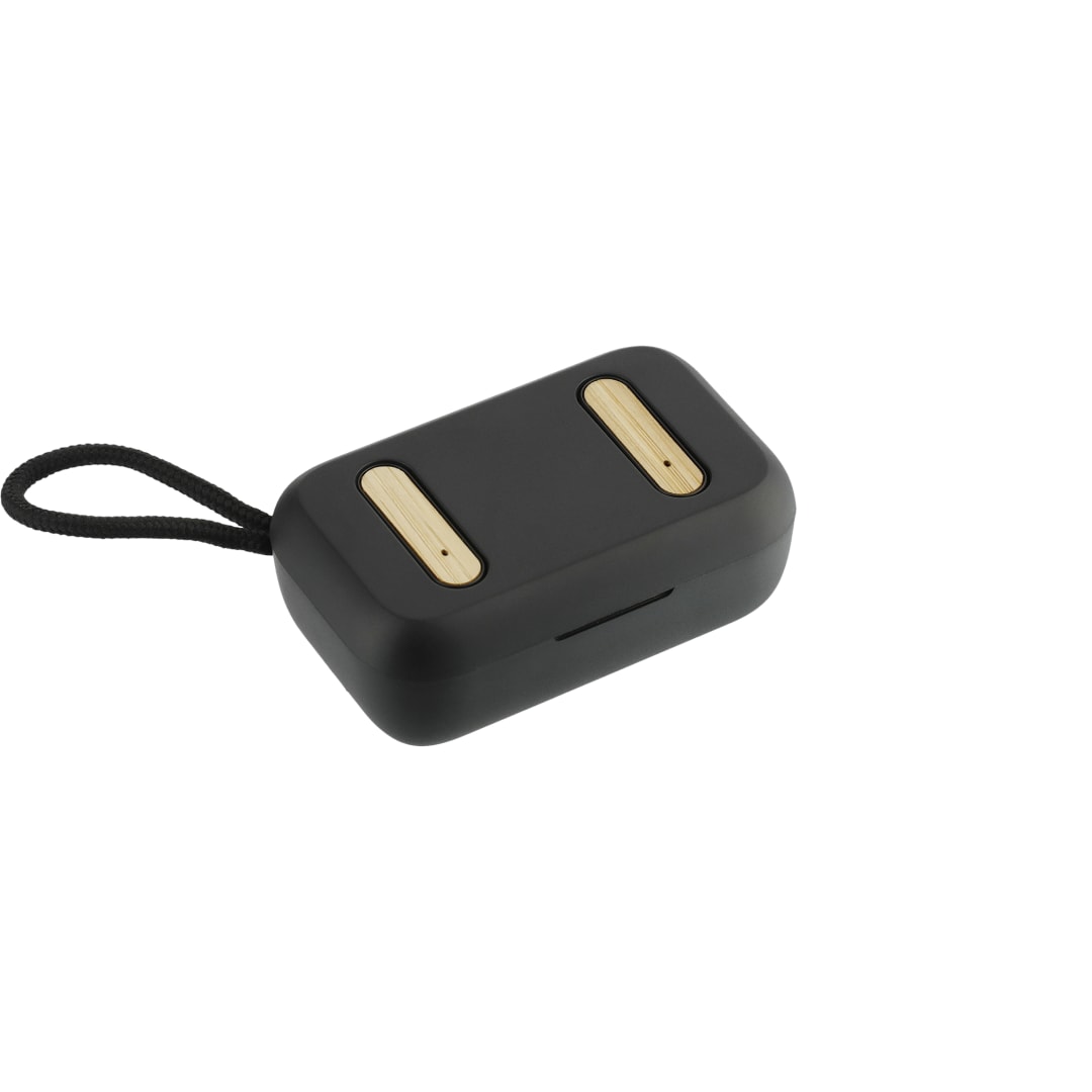 Bloom Bamboo True Wireless Auto Pair Earbuds - 7197-66 Black