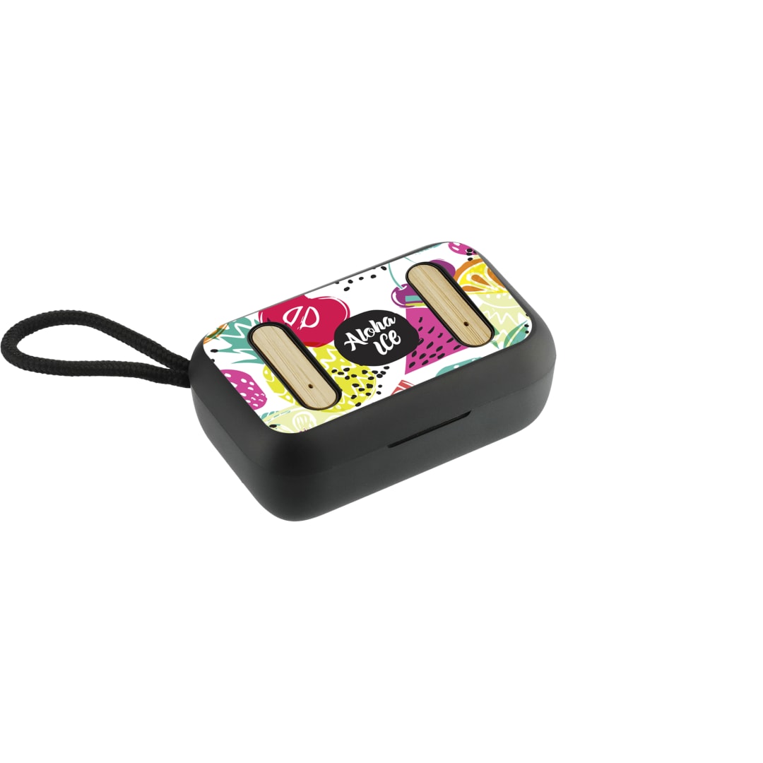 Bloom Bamboo True Wireless Auto Pair Earbuds - 7197-66 Black