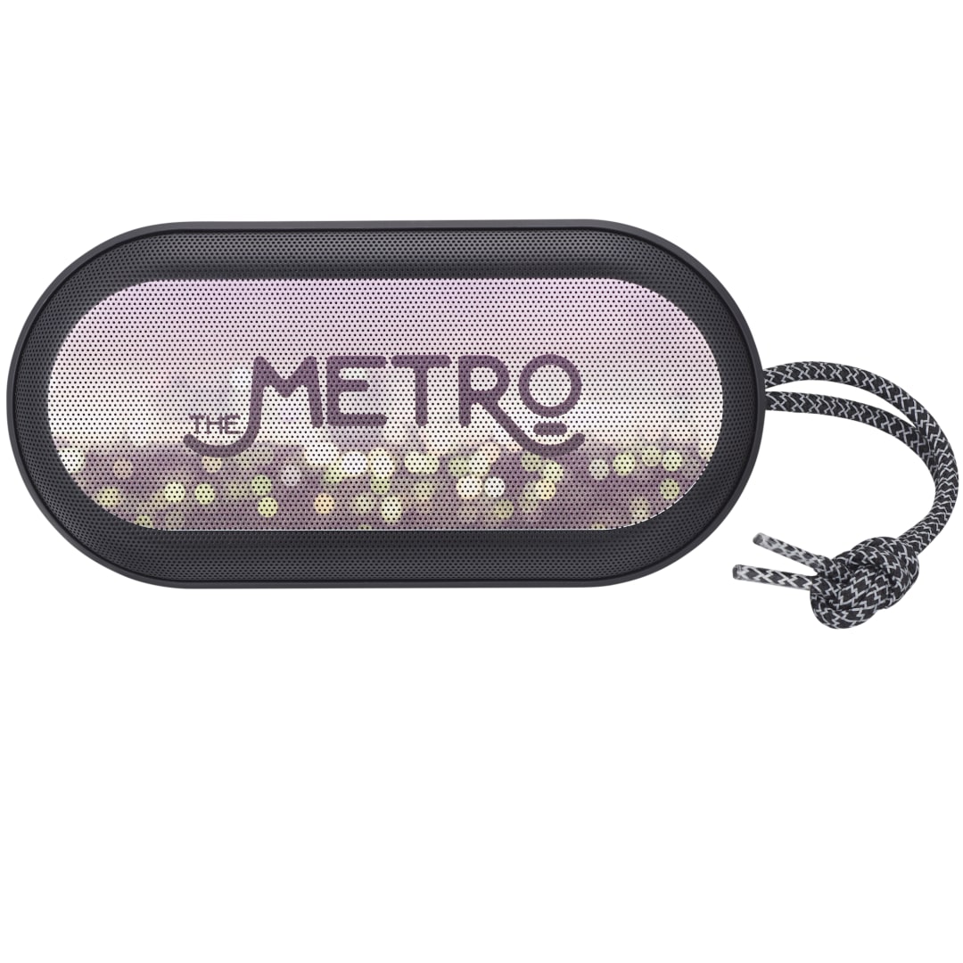 Zedd Outdoor Speaker with RGB Lights - 7197-67 Black